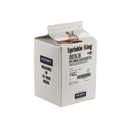 Sprinkle King Decorettes Carnival Blend Non-Partially Hydrogenated 6lbs, PK4 30581264.LB6